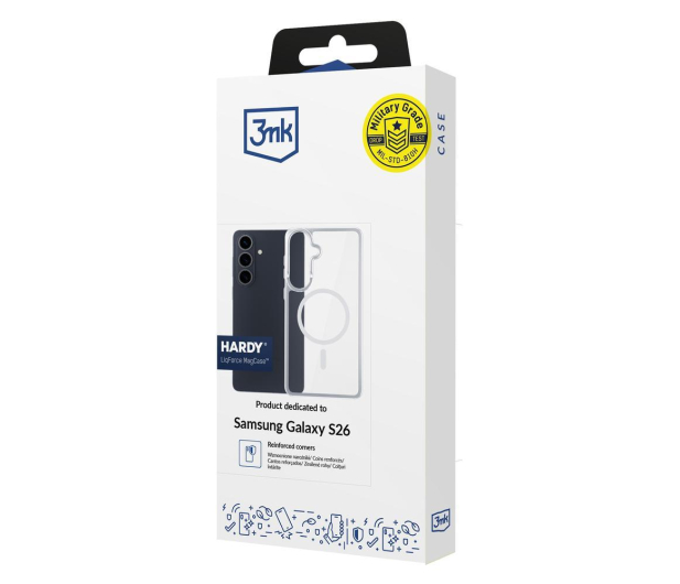3mk Hardy LiqForce MagCase do Samsung Galaxy S26 - 1582367 - zdjęcie 11